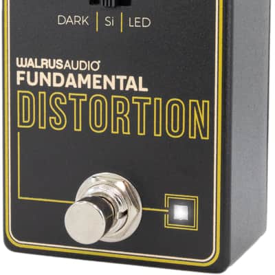 Walrus Audio Fundamental Distortion - Black / Yellow image 2