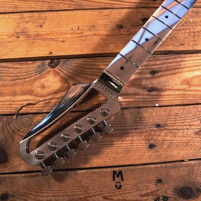 Aluminum Guitar Neck by Baguley - Strat, Polished Finish, Dot Inlays - Fast Free Shipping in U.S.! image 4
