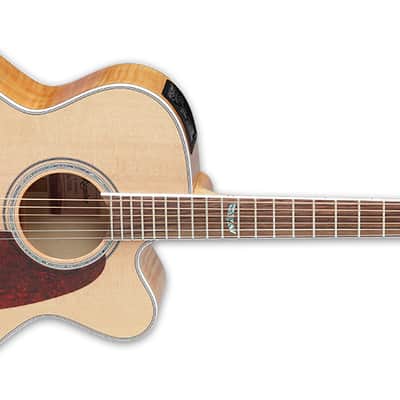 Takamine GJ72CE-NAT G-Series G70 Cutaway Acoustic Electric Guitar in Natural Finish image 3