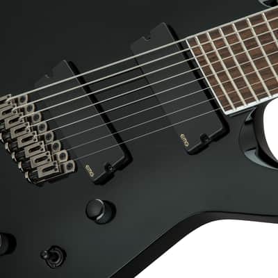 Jackson X Series Soloist Arch Top SLAT8 MS Laurel FB Multi-Scale Gloss Black image 5