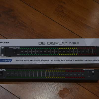 American Audio DB-DISPLAY-MK-II DB dB Meter MkII with LED Lights 2010s - Black image 5