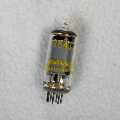 Westinghouse 7543/ 6AU6 NOS (3) Test strong image 2