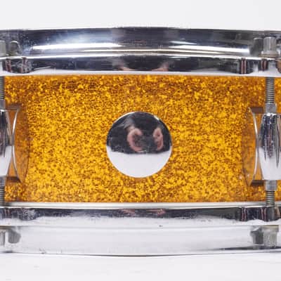 VINTAGE GRETSCH ROUND BADGE 14"x 4" MAPLE GS-14" x 4" image 6
