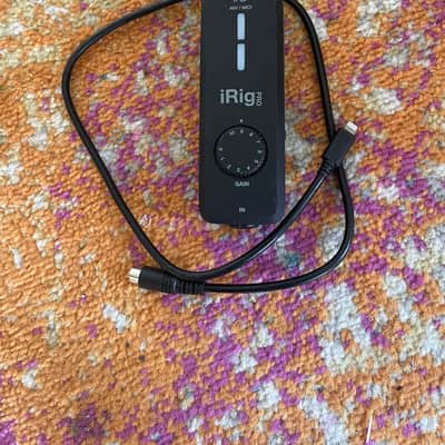 IK Multimedia iRig Pro I/O Mobile Audio Interface 2017 - Present - Black image 1