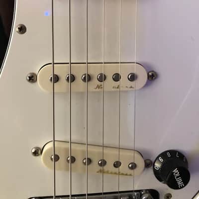 Vintage 1987 E Series Fender Squier MIJ Standard Stratocaster with System I Tremolo in Black image 10