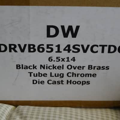 DW 6.5x14 BNOB w/Tube Lugs and Die Cast Hoops image 11