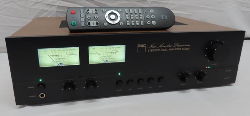NAD C 3050 Stereo Integrated Amplifier - 100 Watts Per Channel w/ Remote