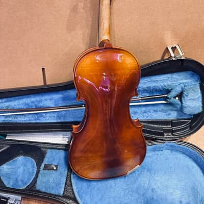 Josef Lorenz Luby (Schonbach) 4/4 Violin – Czechoslovakia w/ Case & Bow image 19