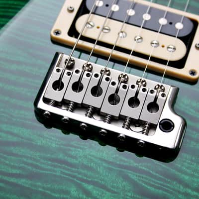 PRS USA Custom 24 20th Anniversary "Emerald Green + Rosewood" (2005) AAA+ Ten Top image 10