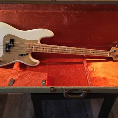 Fender Precision Bass 57’ Reissue MIA 2005 - White Blonde Ash Body image 4
