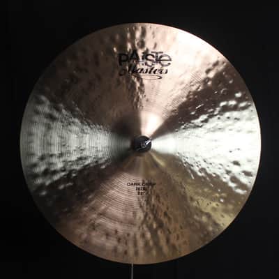Paiste 22" Masters Dark Crisp Ride - 3024g (video demo) image 1