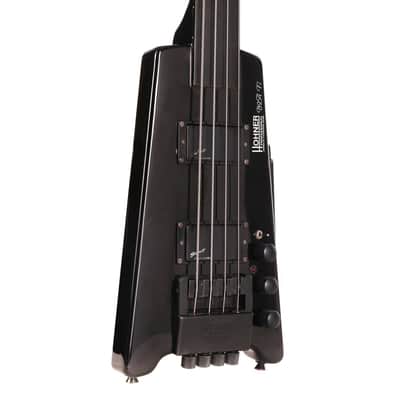 Hohner B2AFL Fretless Bass Black image 1