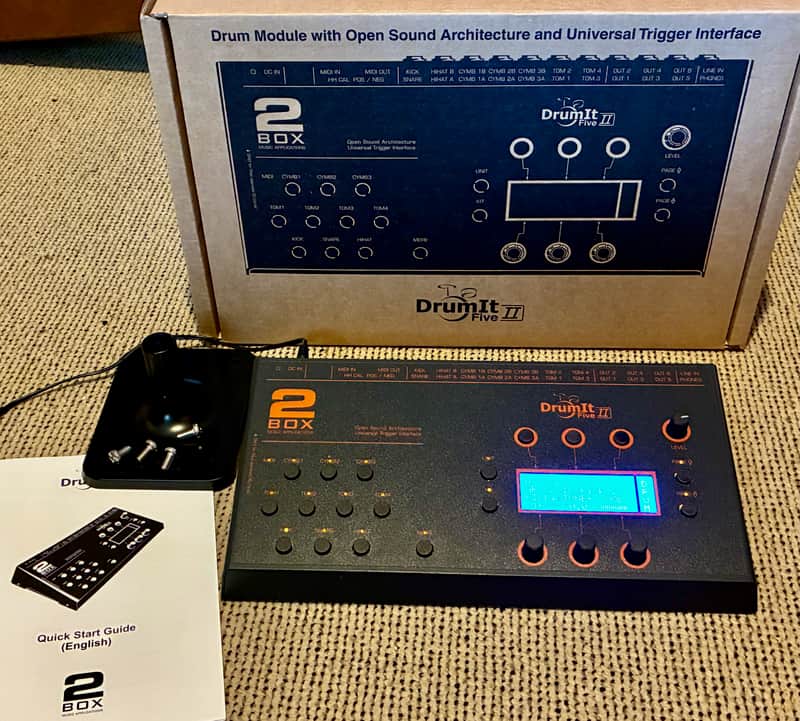2Box Drumit Five MKII E Drum Modul OVP image 1