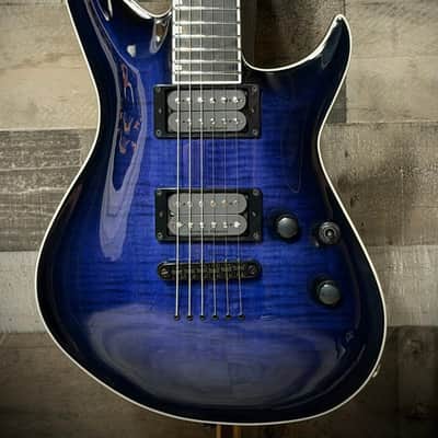 ESP E-II Horizon-III FM Electric Guitar - Reindeer Blue (EIIHOR3FMRDB) image 3