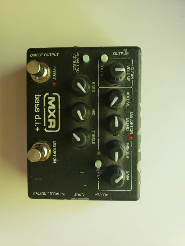 MXR M80 Bass DI + - Rubber Knobs - Black image 1