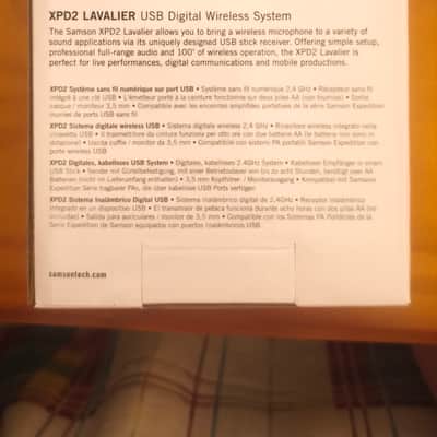 Samson XPD2 Lavalier Digital USB Wireless System with LM8 image 2