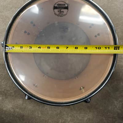Yamaha Maple Custom tom 10x12 piano black - Piano black image 8