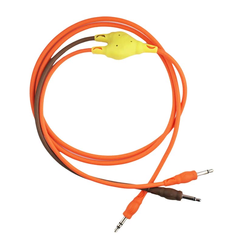 Banana TM Stereo 3.5mm to 2x Mono 3.5mm Jack Y Cable (100cm) image 1