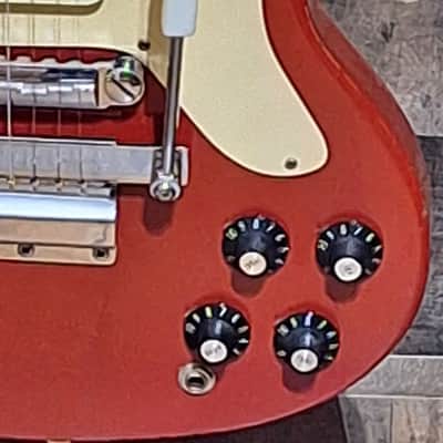 1967 Gibson Melody Maker D "SG" - Fire Engine Red - image 6
