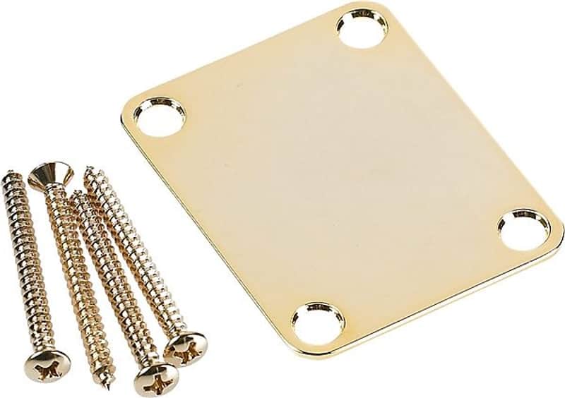 Fender 099-1447 Original Vintage 4-Bolt Neck Plate image 2
