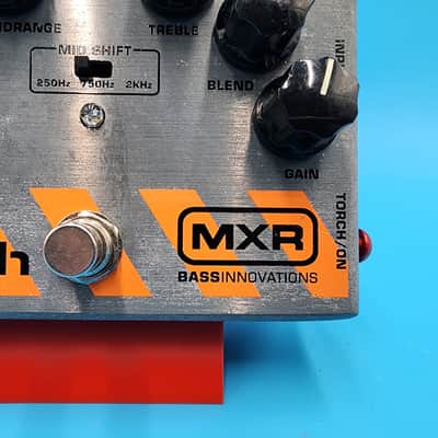 MXR M-181 Bass Blowtorch Overdrive Distortion Guitar Effect Pedal Boost 3 Band image 4