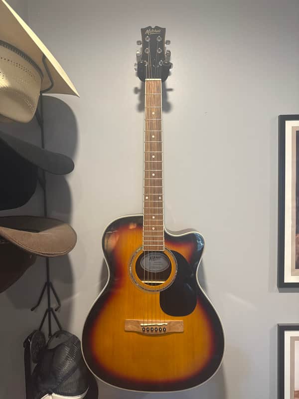 Mitchell Acoustic-Electric 0120CESB 2022 - 3-color Sunburst image 1