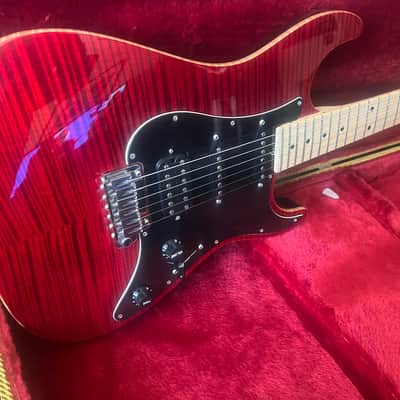Suhr Pro Series-S4 2010 - Trans Red Flame image 20