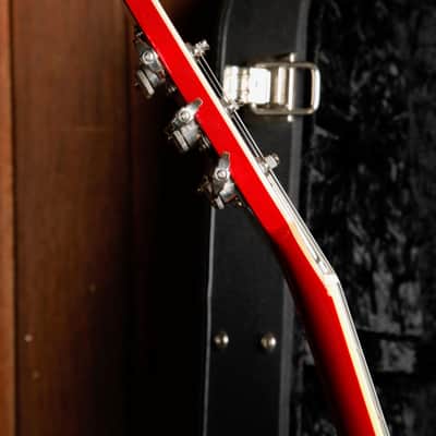 Duesenberg Double Cat Semi-Hollow Fire Burst Electric Guitar Pre-Owned image 10
