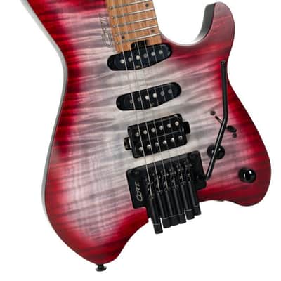 Cort Space 6GTR Electric Guitar w/Gig-bag. Semi Gloss Lava DIRECT SHIP image 3
