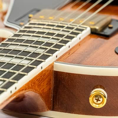 2022 Epiphone Les Paul Custom Koa Limited Edition Gold Hardware image 7