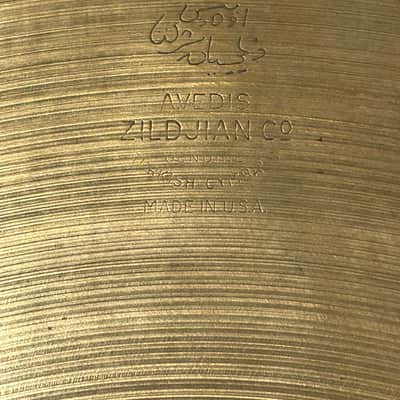 Zildjian 15 inch cymbal 1950s - Traditional image 2