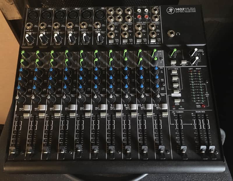Mackie 1402VLZ4 14-Channel Mic / Line Studio Mixer - open **best possible condition! - complete in-box! image 1