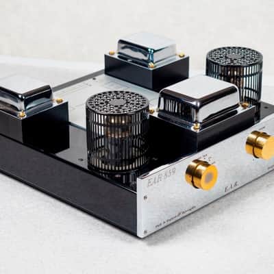 EAR 859  Integrated a valve amplifier Mid-90 - Chrome Silver Bild 2