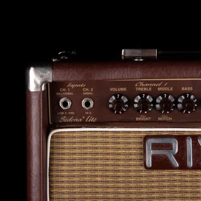 Pre-Owned Rivera Sedona Lite 55 Brown Tolex Guitar Amp Combo With Cover image 3