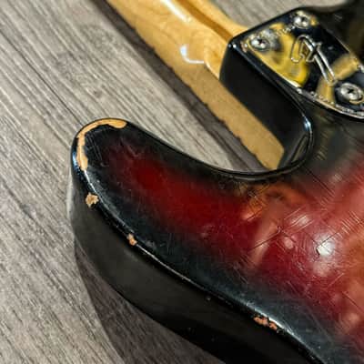 Fender Telecaster Deluxe Sunburst 1974 image 11