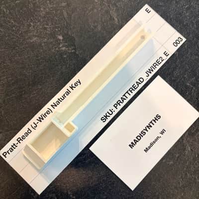 ORIGINAL Pratt Read Replacement E Key (J-Wire Keybeds) for ARP 2500/2600, Moog Minimoog, Oberheim OBX/OBXa/OB8, Sequential Prophet-5/10, PPG Wave 2.2, EML 500, and more image 2