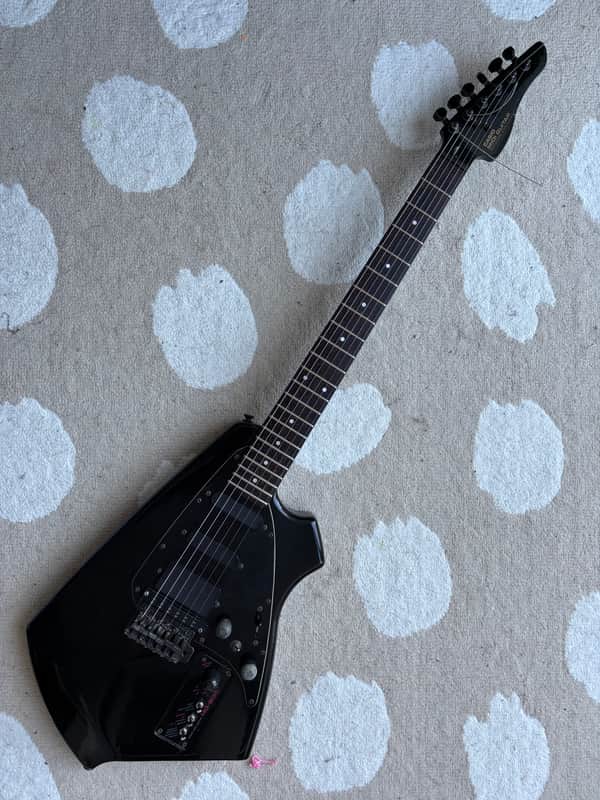Casio MG-500 MIDI Guitar Black Color Rare MIJ Japan Vintage Guitar