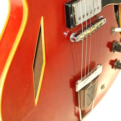 Vintage 1968 Gibson Trini Lopez Deluxe Red Sunburst image 11