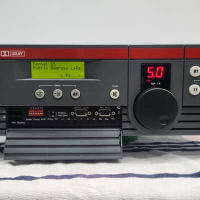 DOLBY LABORATORIES MODEL CP650 — 8-CHANNEL CINEMA AUDIO PROCESSOR, AES/ANALOG INPUTS, ETHERNET CONTROL, VERY CLEAN image 5
