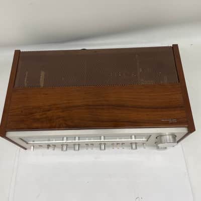 Technics SA-505 FM/AM Stereo Receiver VTG Japan Silverface Wood *TESTED WORKING image 2