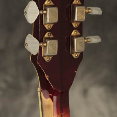 original 1965 Guild F-50 Navarre flattop Sunburst image 19