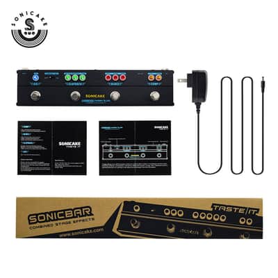 SONICAKE SonicBar Twiggy Blues Vintage Blues Rock Guitar Multi Effects Pedal(U.S. domestic inventory) image 3