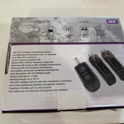 K-006 UHF Wireless TX/RX Set - Black (2) Transmitters, (1) Receiver BRAND NEW! image 6