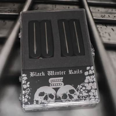 Seymour Duncan Black Winter Rails Humbucker Pickup Set / 6-String