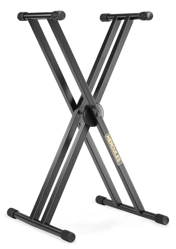 Hercules EZ-LOK DOUBLE X KEYBOARD STAND image 1