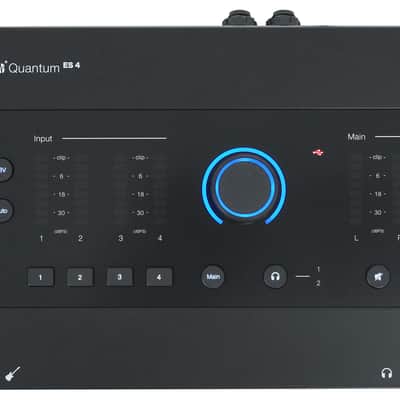 Presonus Quantum ES4 4 x 4 USB-C Audio Recording Interface+(2) Studio Monitors image 7