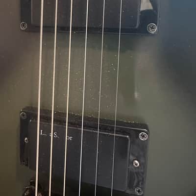 ESP LTD BK-600 Bill Kelliher Signature 2016 - Present - Military Green Sunburst Satin image 9