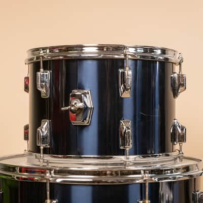 1970s Tama Imperialstar Mars 5LX Midnight Blue Drum Set image 18