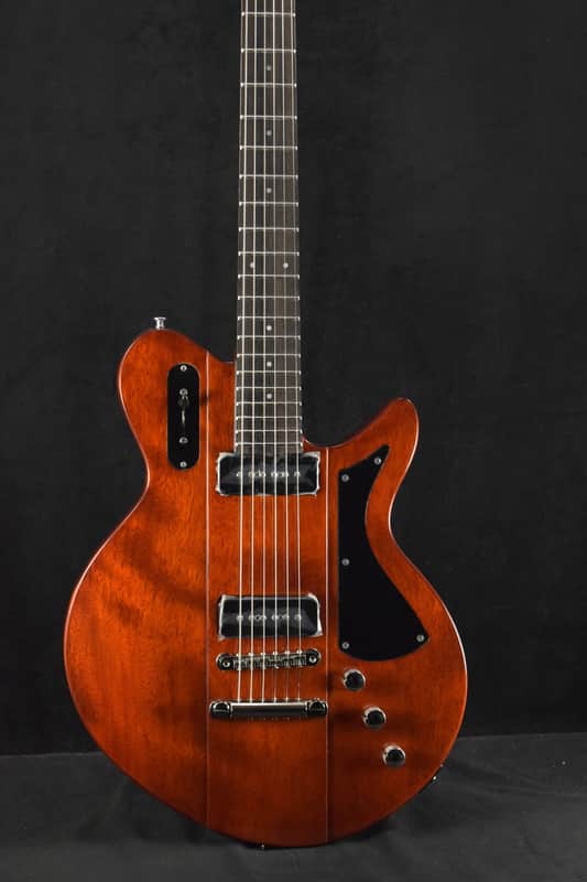 Eastman Juliet-P90-VR Bare Knuckle P-90 Vintage Red Truetone Gloss image 1