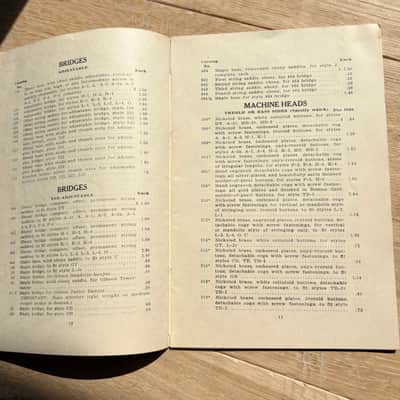 1923 Gibson Service Handbook Rare Collector Pre War Mandolin Guitar price List image 6